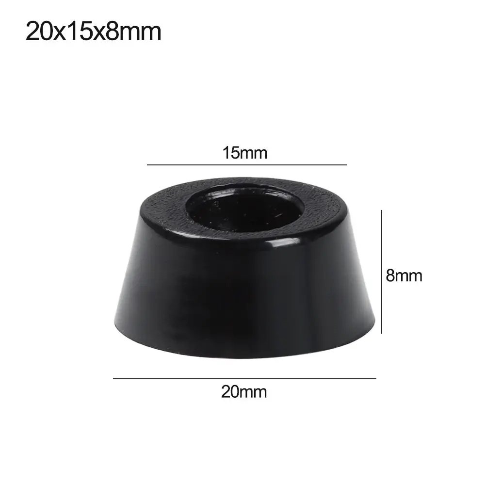 

10 шт., аксессуары для инструментов, подушка для динамика, мебельные скользящие ножки, коврик для ног из ПВХ, коническая защитная накладка