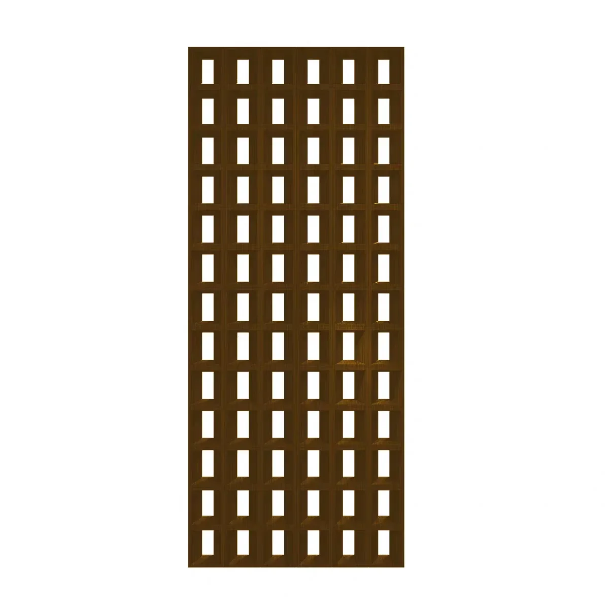 Solid wood entrance partition screen Chinese style Song Dynasty aesthetics Solid wood grille covers the living room Tea room