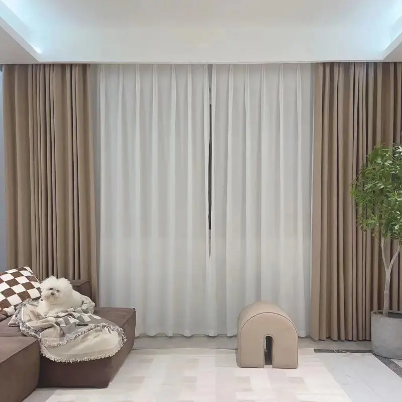 Elegant Custom Curtains for Window Premium Velvet Fabric Thermal Blackout Drapes for Bedroom Living