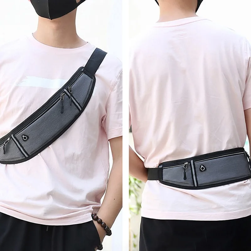 Bag Waist Fanny Pack Waterproof Male Female Belt Bum Hip Belly Handbag Kangaroo Banano Banana