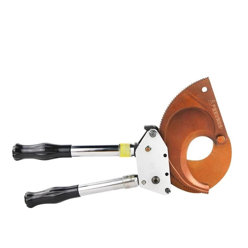 

Ratchet cable scissors, manual cable strand shearing