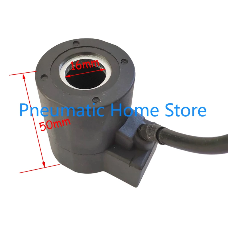 DOOSAN Excavator Automotive Pressure Reducing Valve Solenoid Valve Coil Inner Diameter 16mm Height 50mm DC12V DC24V