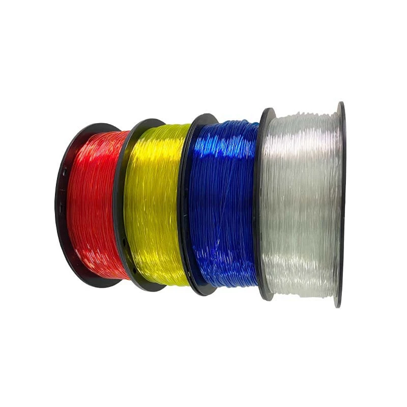 TPU 3D Printer Filament 1.75mm 1KG DIY Plastic Printing Filament Rubber Material For 3D Printing