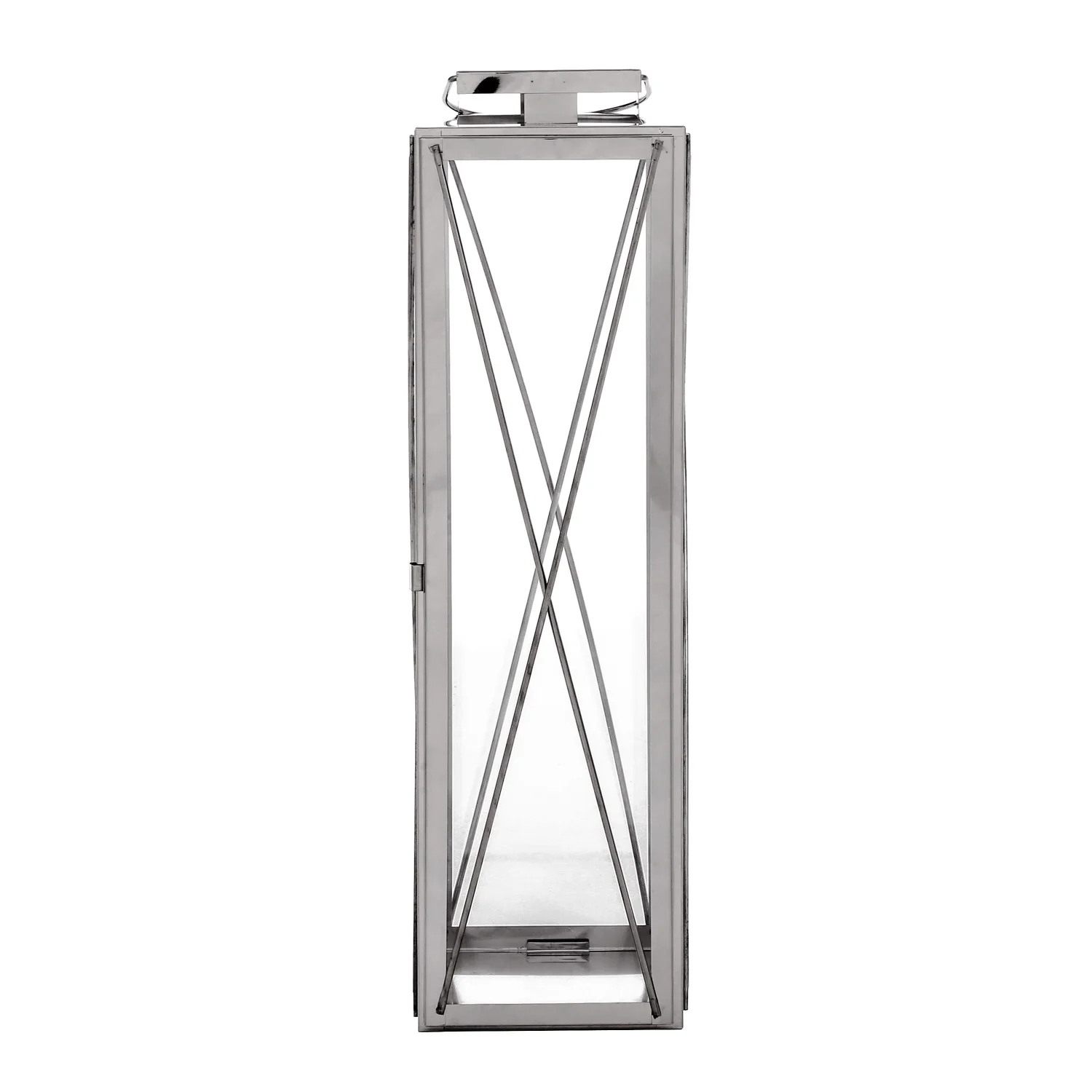 DEBORAH 22"H STAINLESS STEEL LANTERN