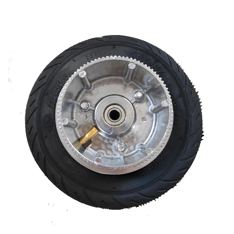 Super 150MM Wheel Aluminium Hub 6x1 1/4 tyre wheel Inner Tube Electric Scooter 6 Inch Pneumatic Tire  scooter belt size