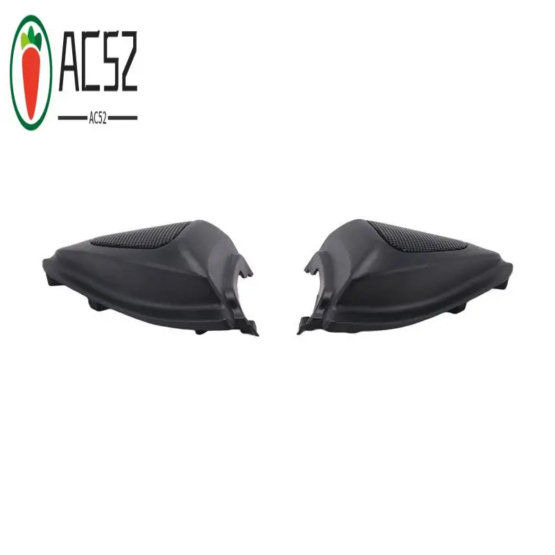 AC52-Car Door Panel Audio Horn Cover Tweeter Triangular Speaker Loudspeaker Cover Trim For Toyota Corolla 2003 2004 2005 2006