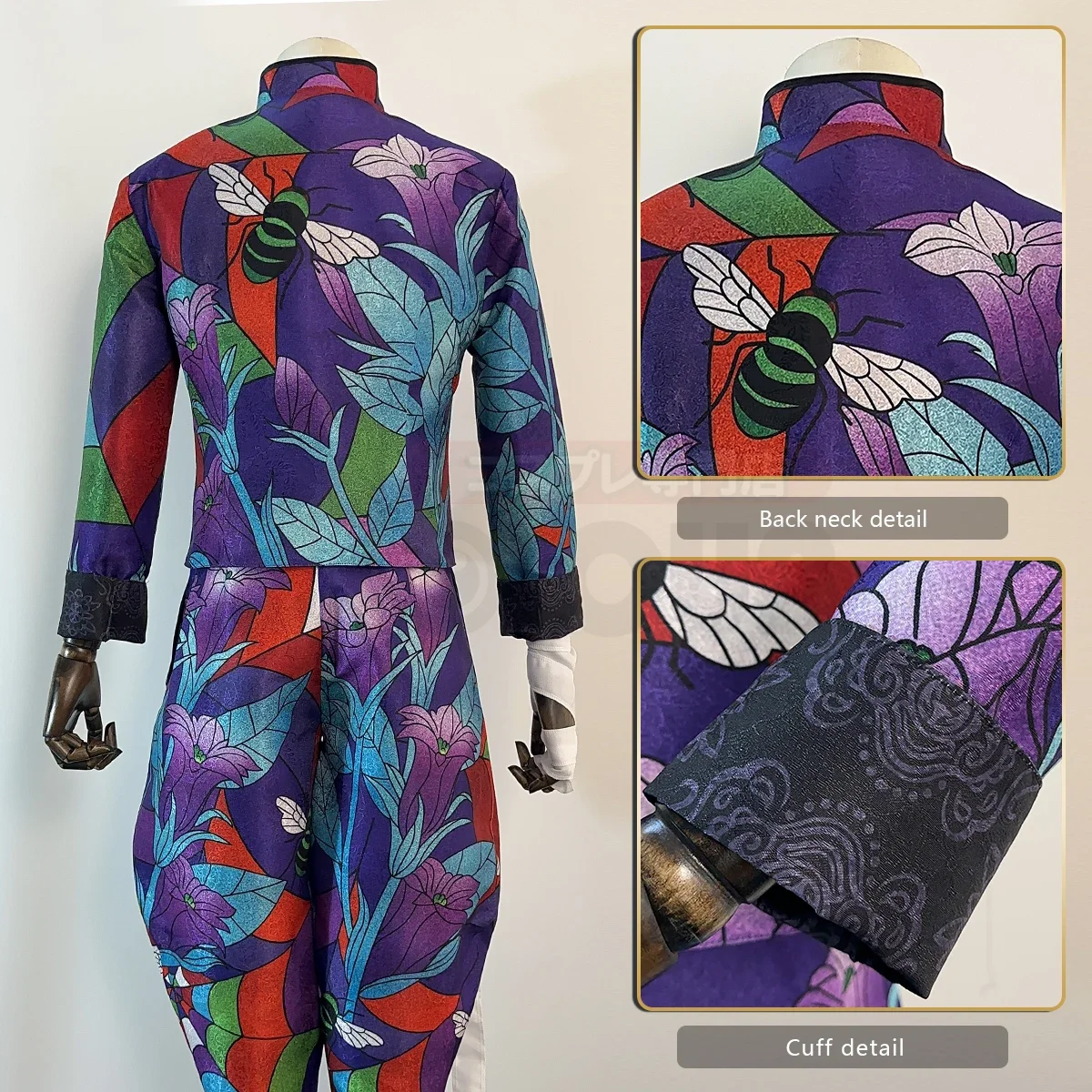 Cosplay Tokyo Anime Rindo Haitani Cosplay disfraz peluca Rosa chaqueta de red pantalones vendaje nueva experiencia cubierta de exposición Halloween