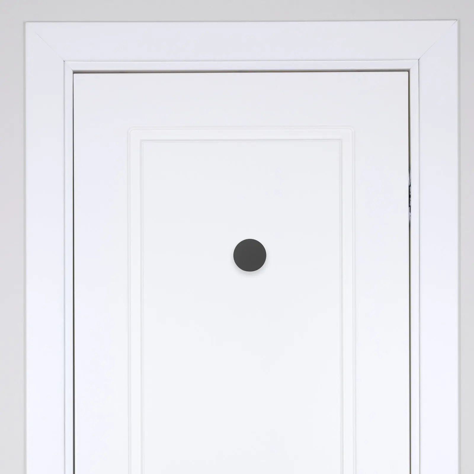 

Door Lock Hole Cover Plate Deadbolt Cover Filler Stainless Steel Round Door Hole Plate for Security and Repair