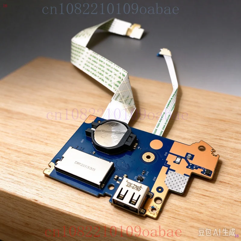 BOARD FOR Dell Inspiron 3505 3501 card reader USB port and cable LS-G718P