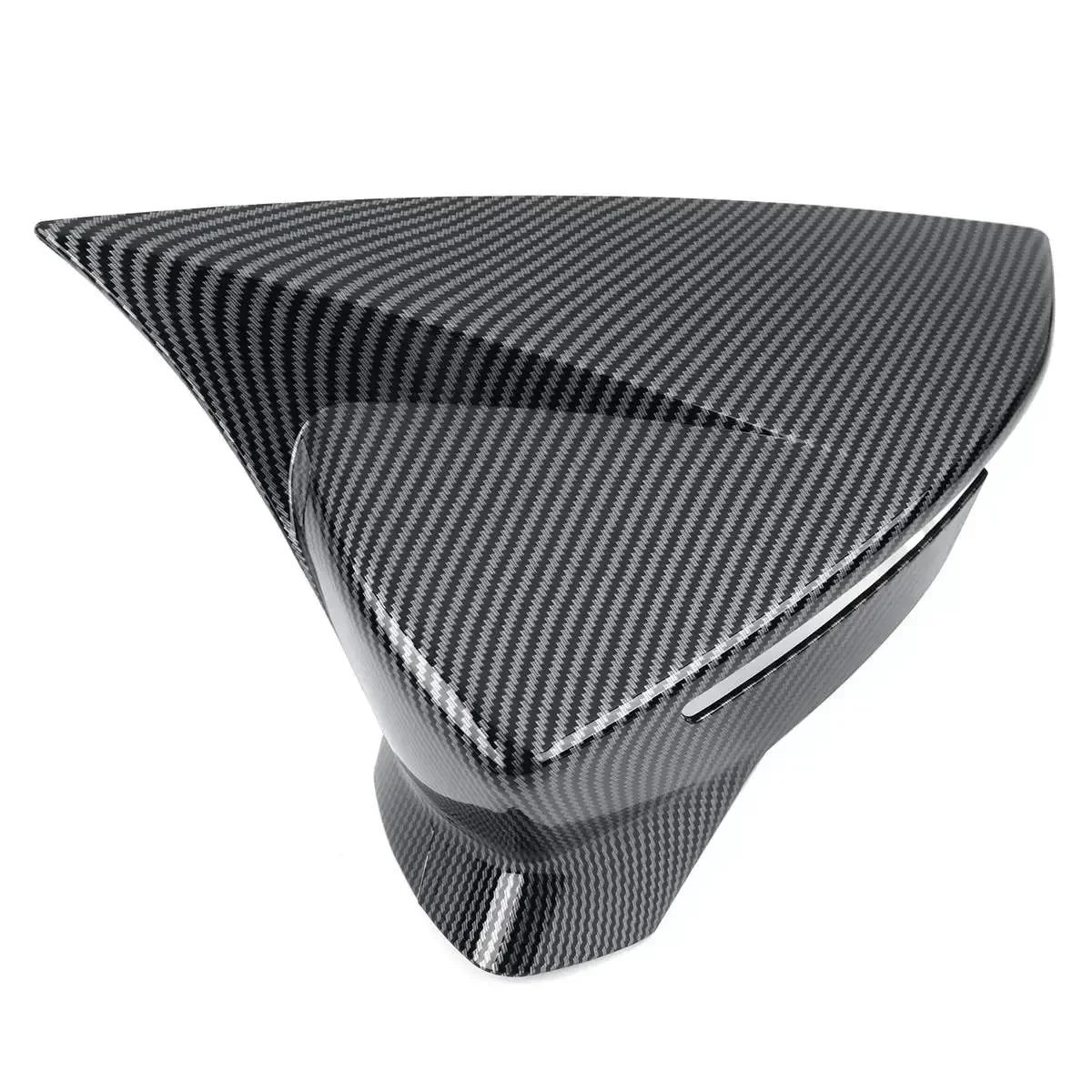New 2x Car Side Wing Rearview Mirror Cover Cap  For SEAT LEON Mk3 5F ST FR Cupra 2012-2019 Rear View Mirror Cap Cover Trim view 4