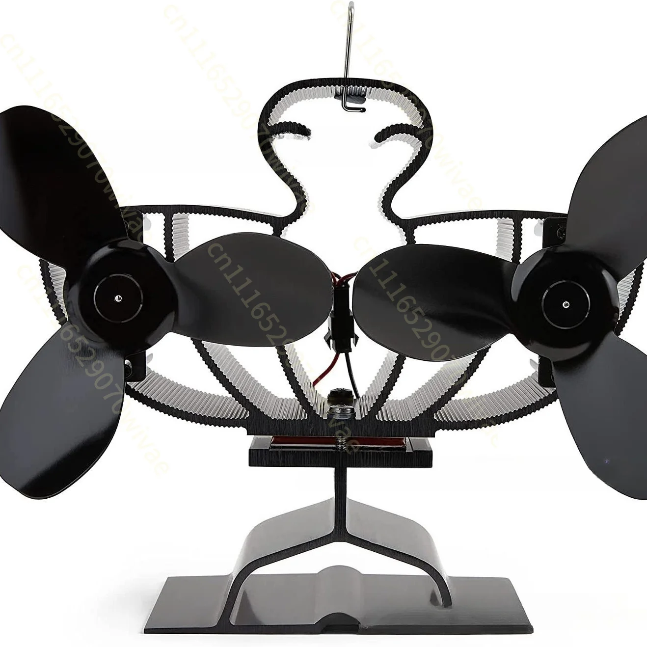 Thermal Fan Amazon Self-Generating Fireplace Fan Without Power or Batteries