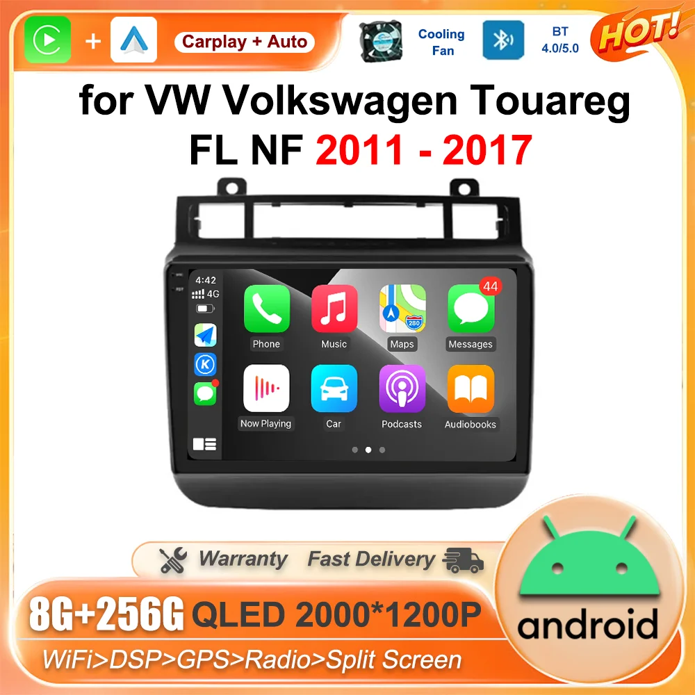 

Автомобильная Мультимедийная система Android для VW Volkswagen Touareg FL NF 2011 - 2017 GPS Navi Android Авто 4G Bluetooth Видеоплеер