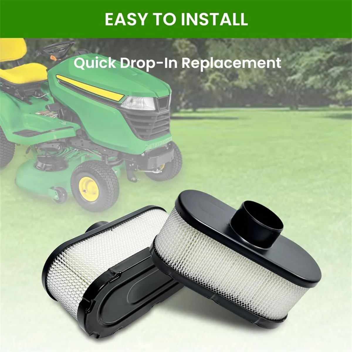 4 шт. Воздушный фильтр 11013-0752 для Kawasaki FR691V FR651V с предварительным фильтром 11013-7046, подходит для FR730V FS481V FS541V FS600V