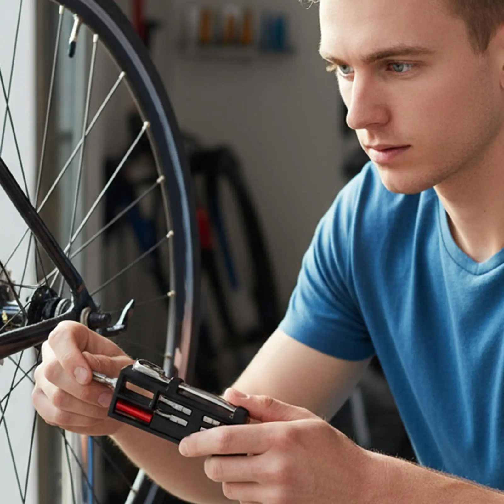 

Cycling Tool Kit Multifunctional Portable Gadget Bikes Tool Gear For Men Women Mountain Riding Travel Urgency Maintenance