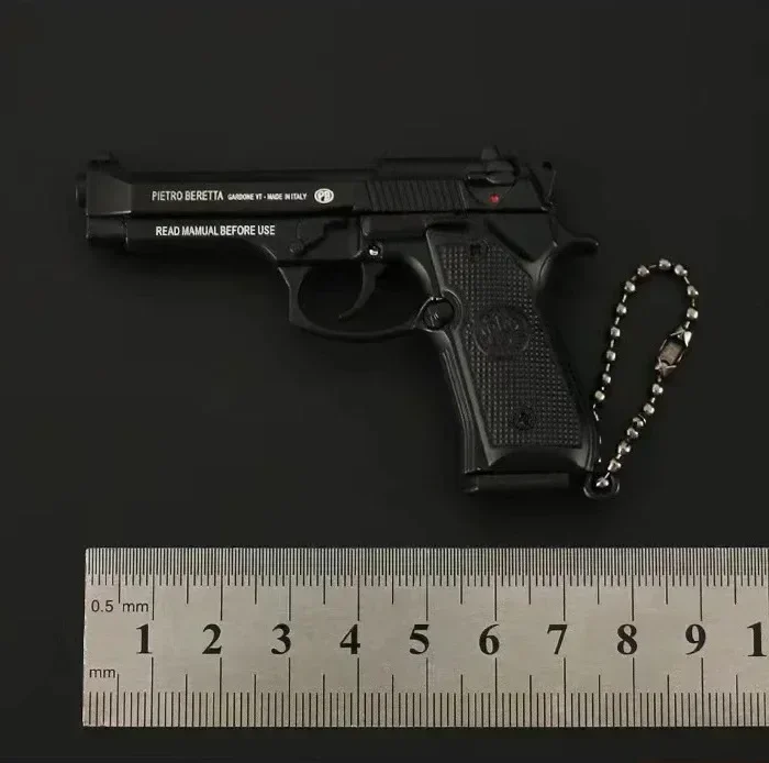 Nouveau 1:3 92f alliage Mini pistolet porte-clés 1911 modèle amovible pistolet Collection sac enfants adulte jouet cadeau pendentif