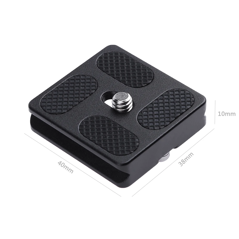 PU40 لوحة الإفراج السريع J1 N1 ترايبود الكرة رئيس Arca ث / 1/4 بوصة المسمار