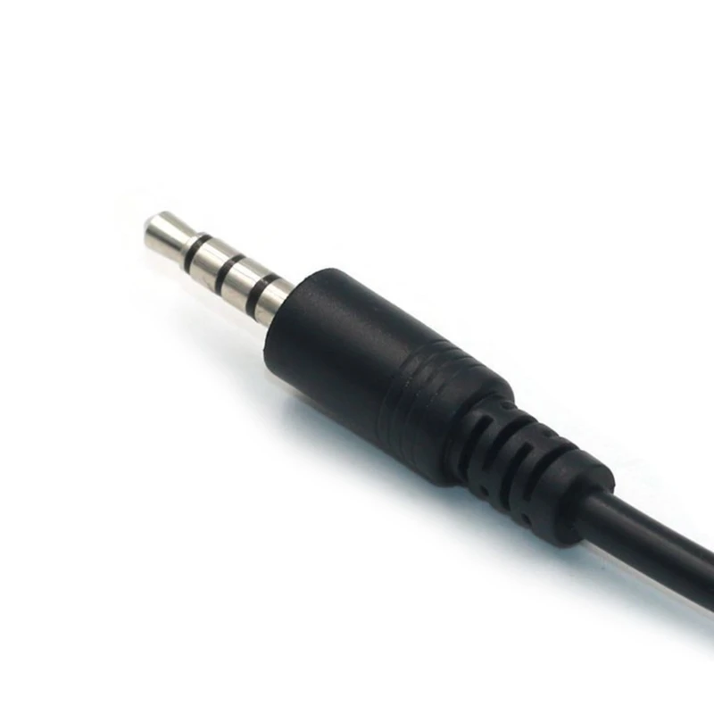 Professional 3.5mm Male AUX  Plug  to USB 2.0 Female Converter Cable Cord 20cm/8-inch Length Quality Material