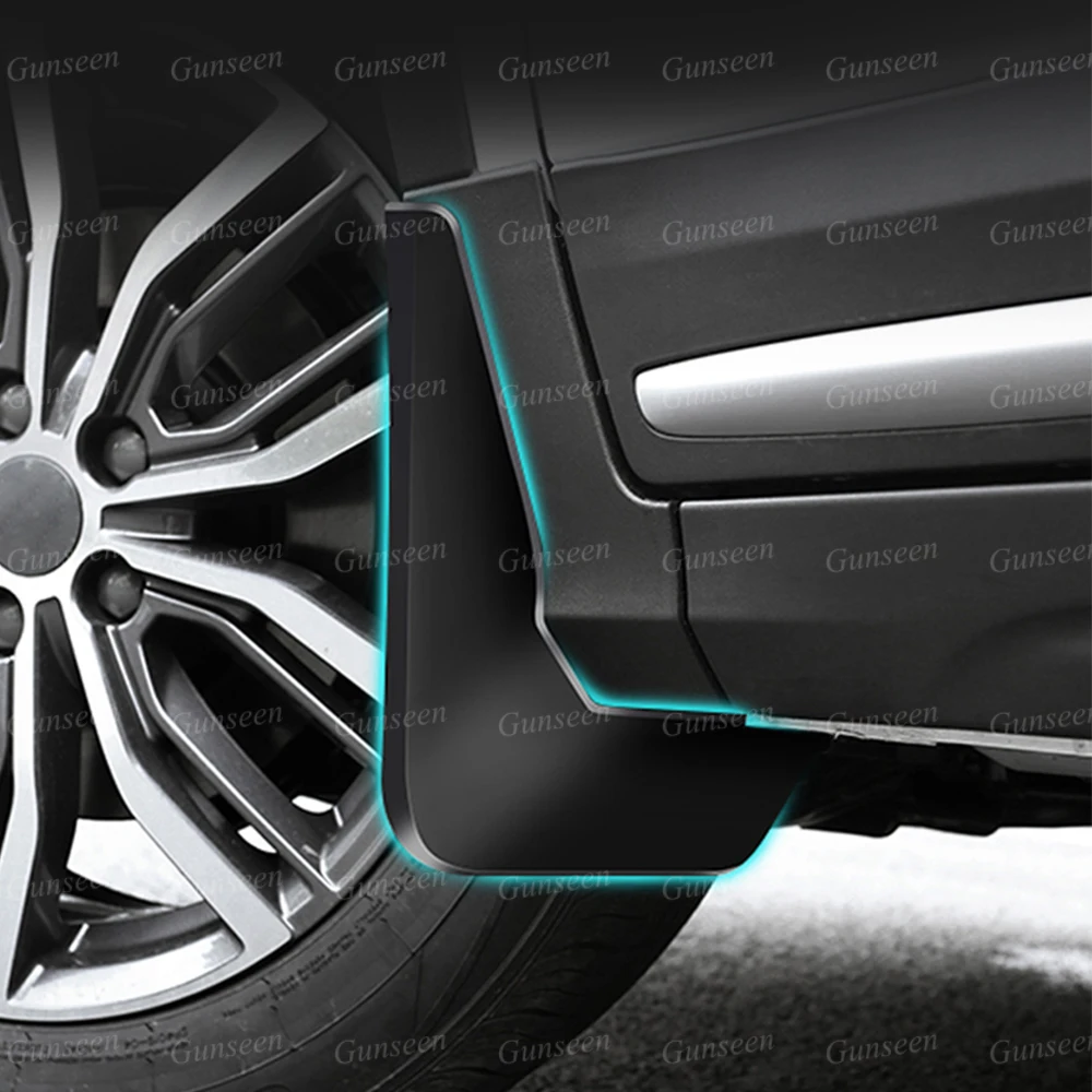 

For MG4 Mulan Mudguards MG 4 Car Accessories Protector Front Rear Mud Flap Scuff Plate Guard Splash Fender Styling 2024 2023