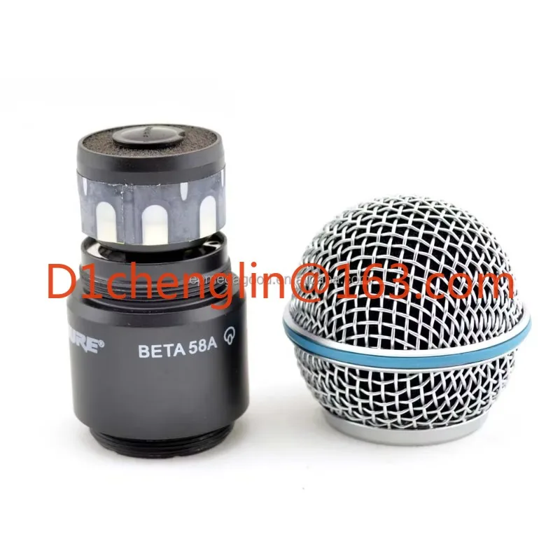 Microphone accessories RPW118  Wireless beta58a Pickup housing assembly and matte mesh cover for beta 58a wireless microphone