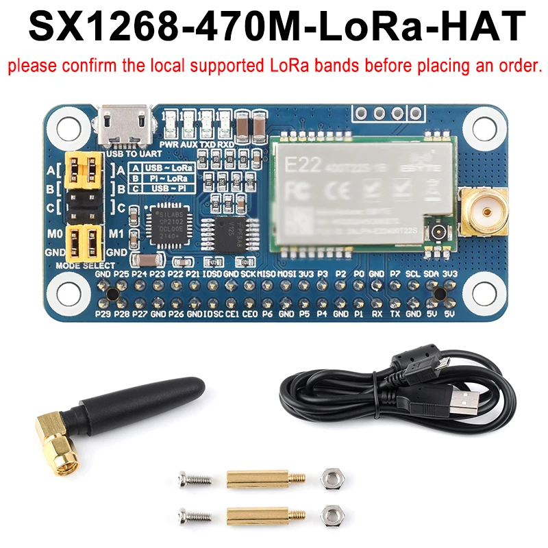 Variant: SX1268 470M LoRa HAT