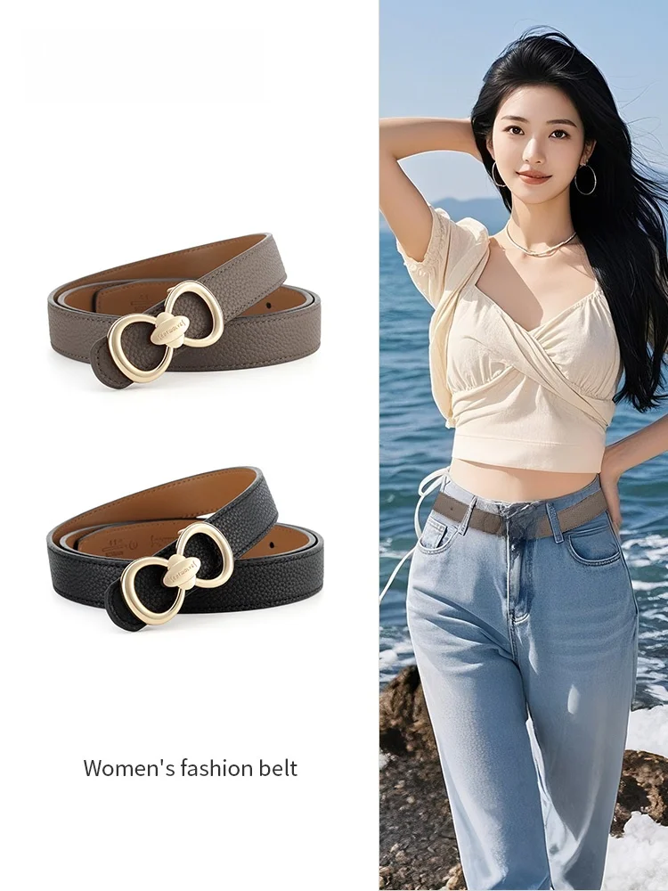 ファッショナブルな装飾ベルト-女性用-本革-ジーンズ-バックル-ウエストベルト-septwolves-ブランド-全年齢層に適しています-軽量