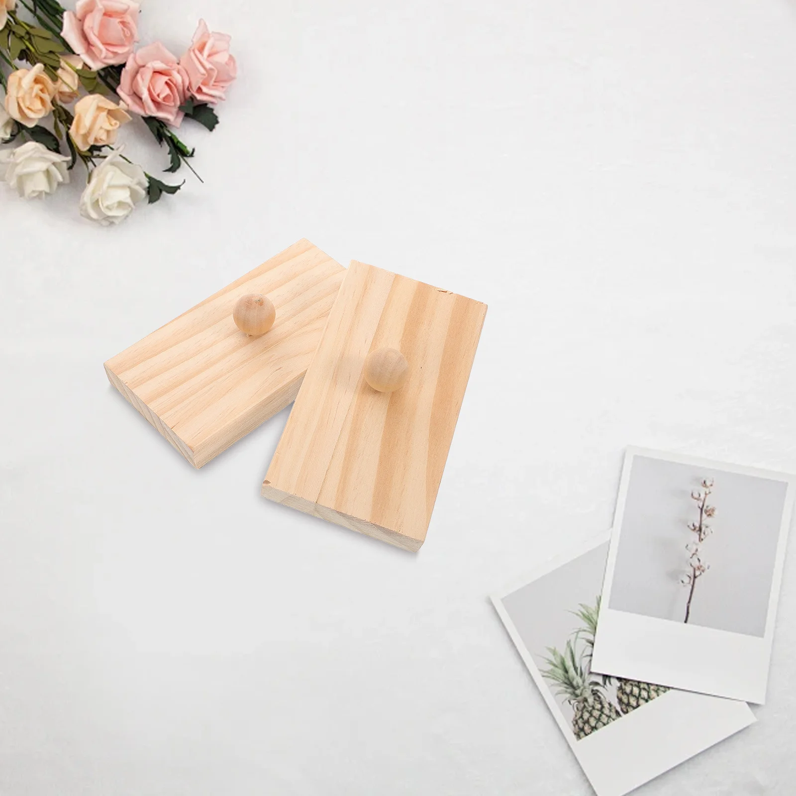 

1Pair Early Education Percussion Instrument Wooden Sand Block for Kids Rhythm Training Musical Activity Hand Eye Coordination