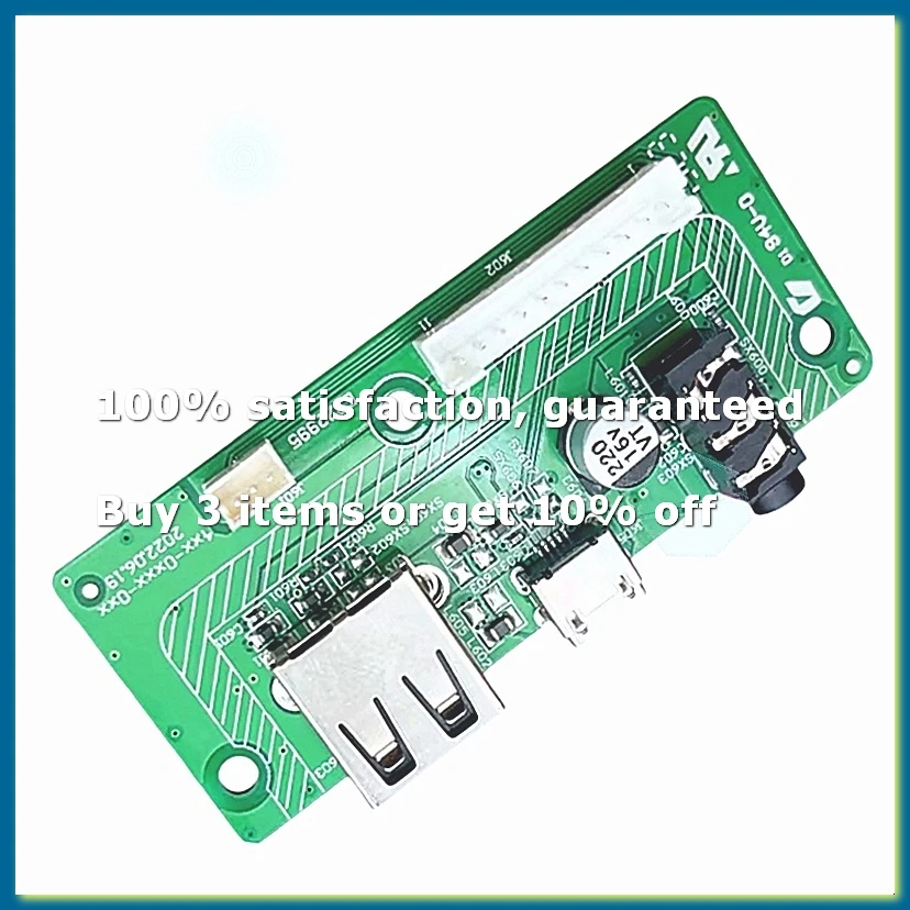 NEW for CHARGE3 USB 2.0 Audio Jack Power Supply Board Connector for Charge 3 Speaker Micro-USB Charge Por-DT30
