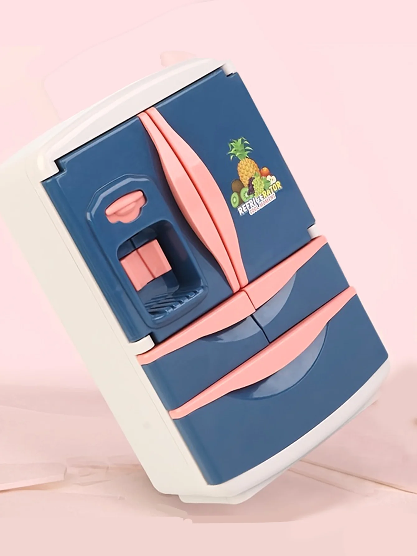 Rekoelkast Simulatie Speelgoed Voor Kinderen, Met Mist, Muziek & Verlichting, Keukens Koelkast Spelen Set Voor Kinderen, Indoor Game, Voor Jongens