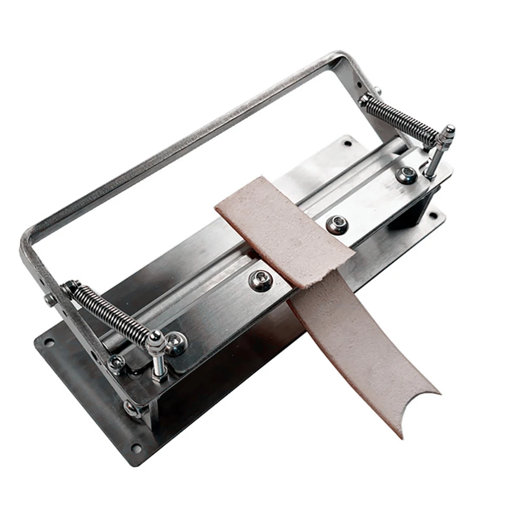 Professional Leather Peeling Shoveling Machine DIY Leather Scraper Skiver Peeler Manual Thinning Tool Effective Width 200MM