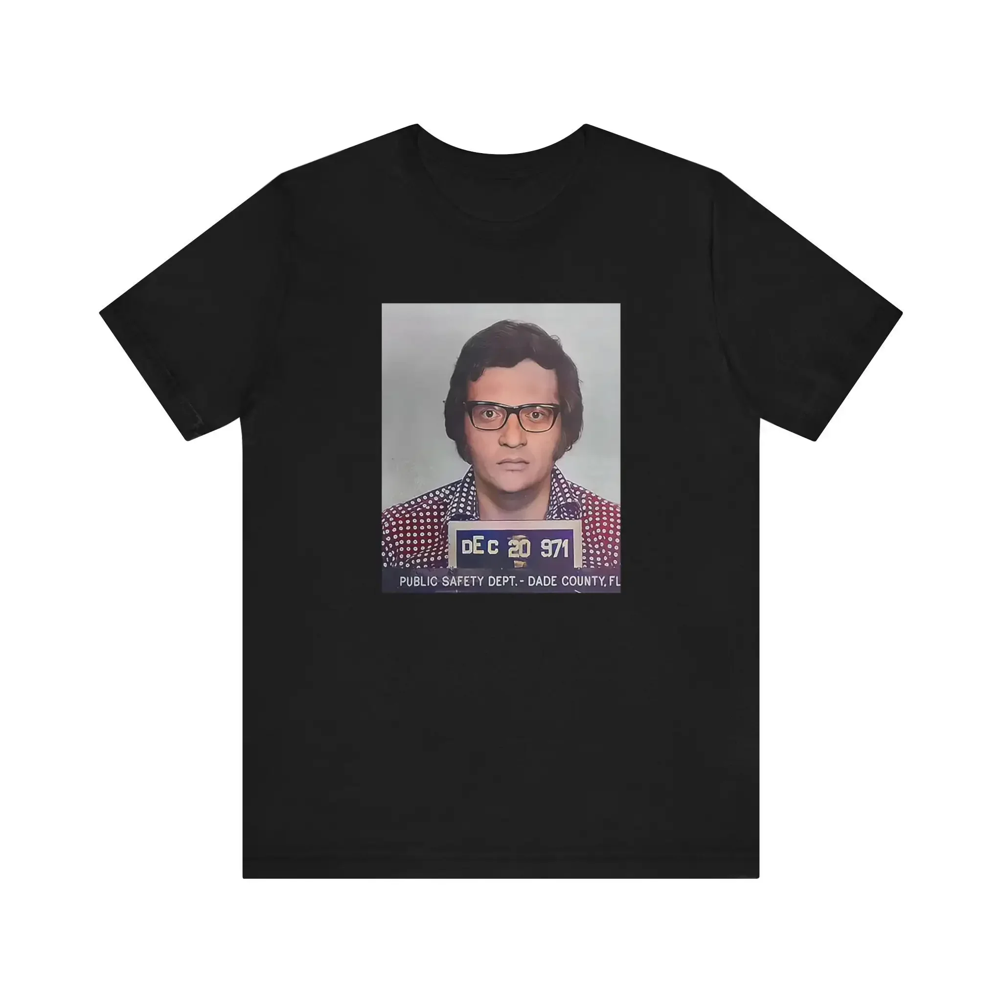 Larry King Mugshot T Shirt Unique For Him Vintage