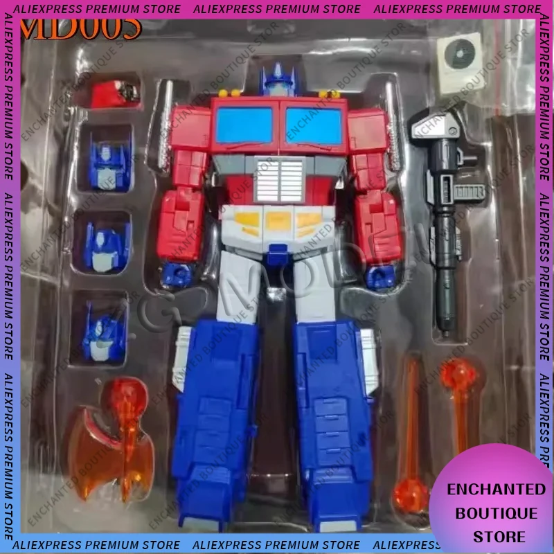 In Stock Original Deformed Toy Original Color Single Version MD005 MD-005 Optimus SS86 Pillar KO Without Carriage Movable Doll