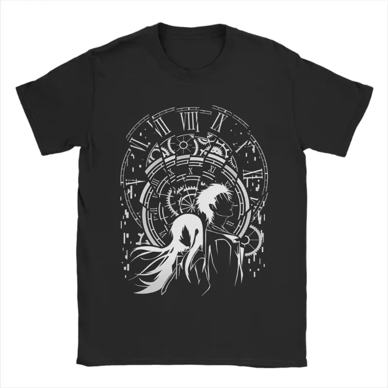 Fashionable New Retro Round Neck T-shirt T-shirt for Men and Women Adventure Game T-shirt Time Shattered Pure Cotton Clothing