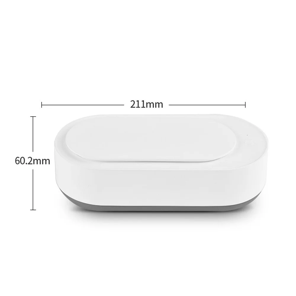 Ультразвуковой очиститель, портативный очиститель для очков, часов, ювелирных изделий, зубных протезов, бытовой маленький очиститель