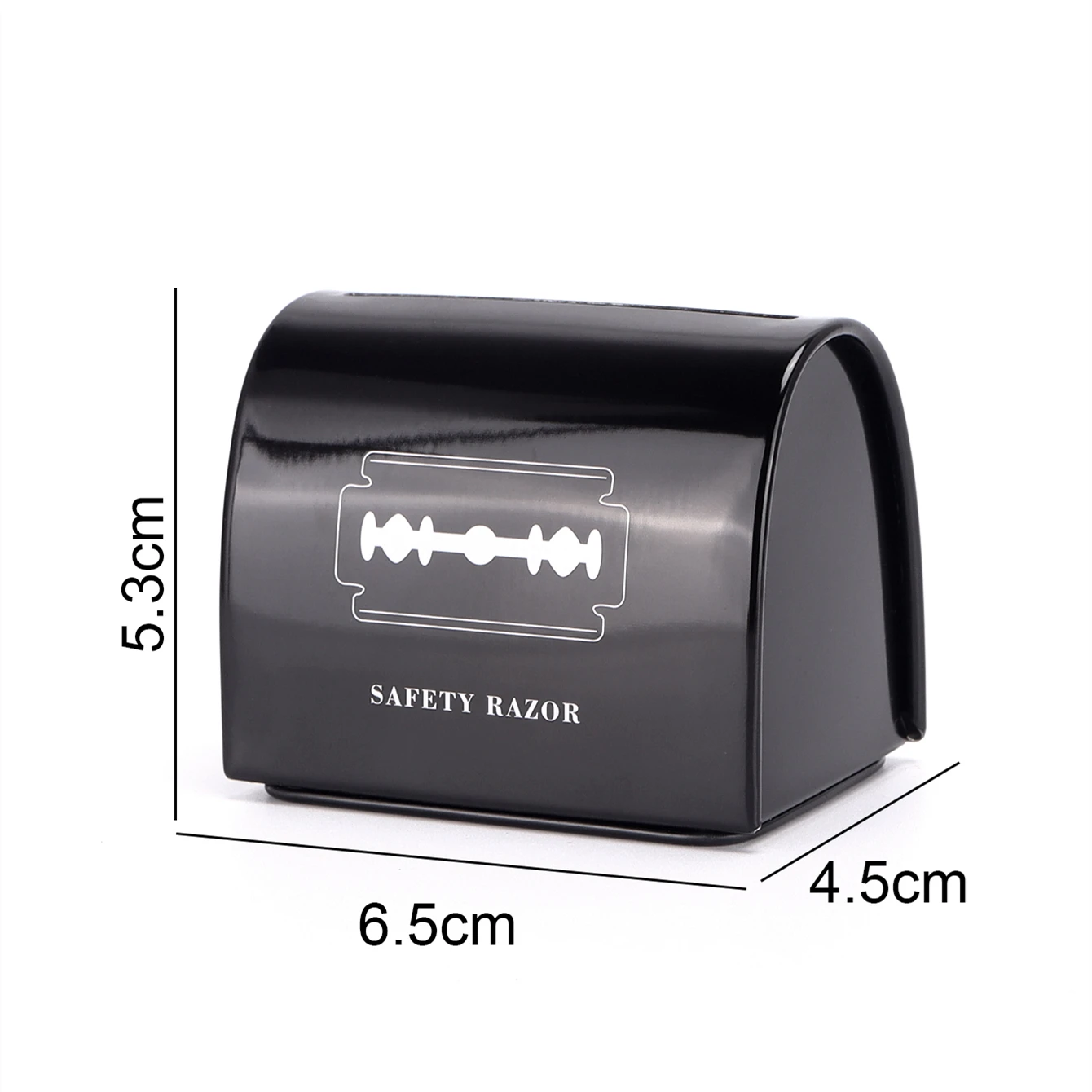 Barbershop Blades Dispenser Razor Disposal Storage Case Salon Recycling Box Used Safety Storage Container Box