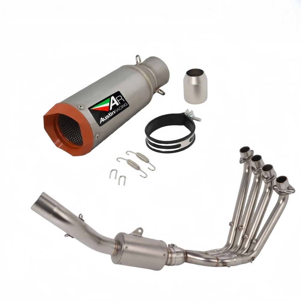 For QJMOTOR SRK800RR/600RS model modified exhaust pipe front middle exhaust original car appearance