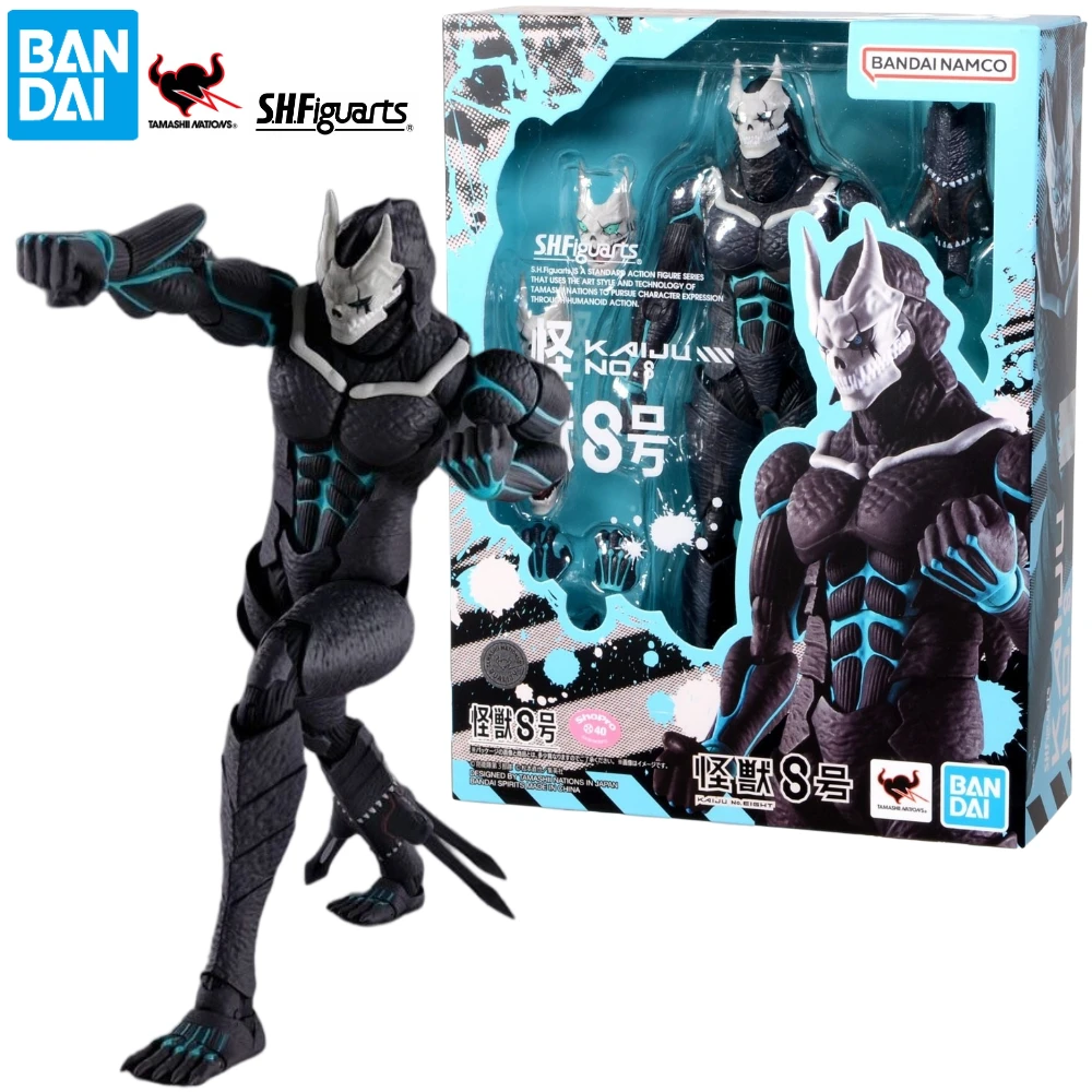 

In Stock S.H.Figuarts Shf Kaiju No. 8 Kaiju N8 Reno Ichikawa Action Model Anime Figure Toys Gifts