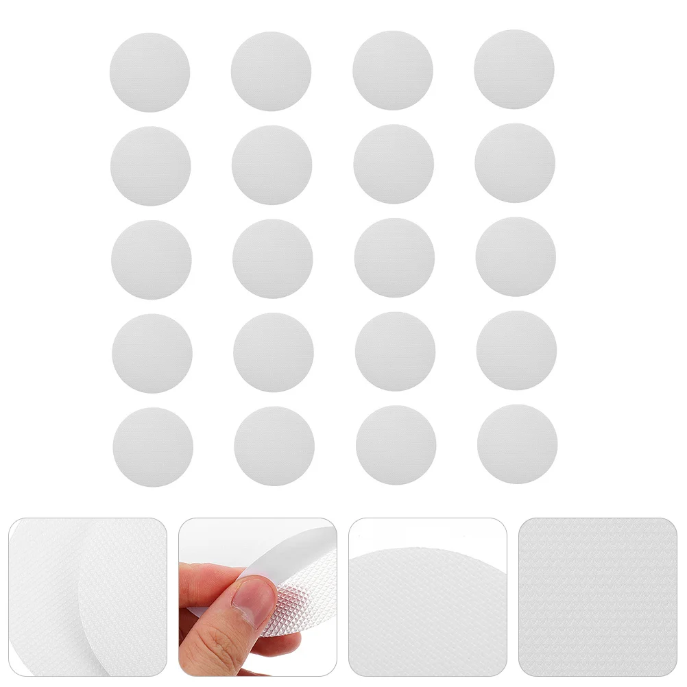 

20Pcs Slip-Proof Step Sticker Self-Adhesive Bath Sticker Non-Slip Surface for Bathroom Kitchen Sauna Room Kitchen Floor Stickers