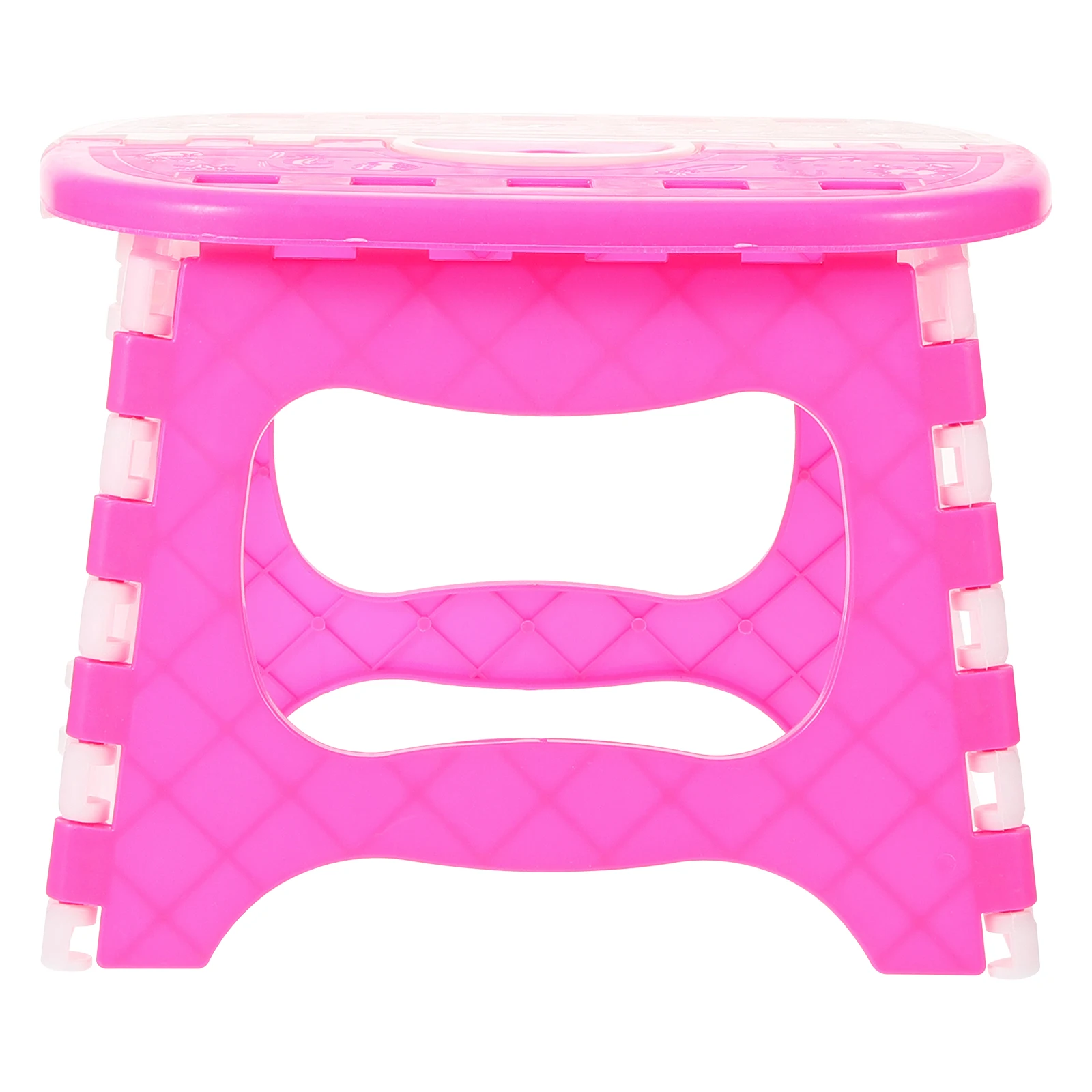 Step Stool with Handle Foldable Fishing Portable Folding Stools Lightweight Child