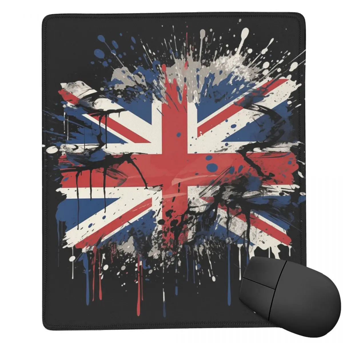 Union Jack Flag Of The UK United Kingdom British Mouse Pad Computer Keyboard Mouse Mat Laptop Desk Mat Office Accessories
