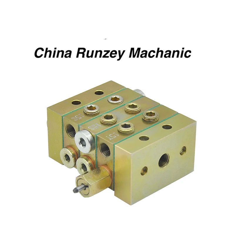 1000/2000/3000 Series Grease Distributor Block Divider Valve Progressive Lubrication Distributors