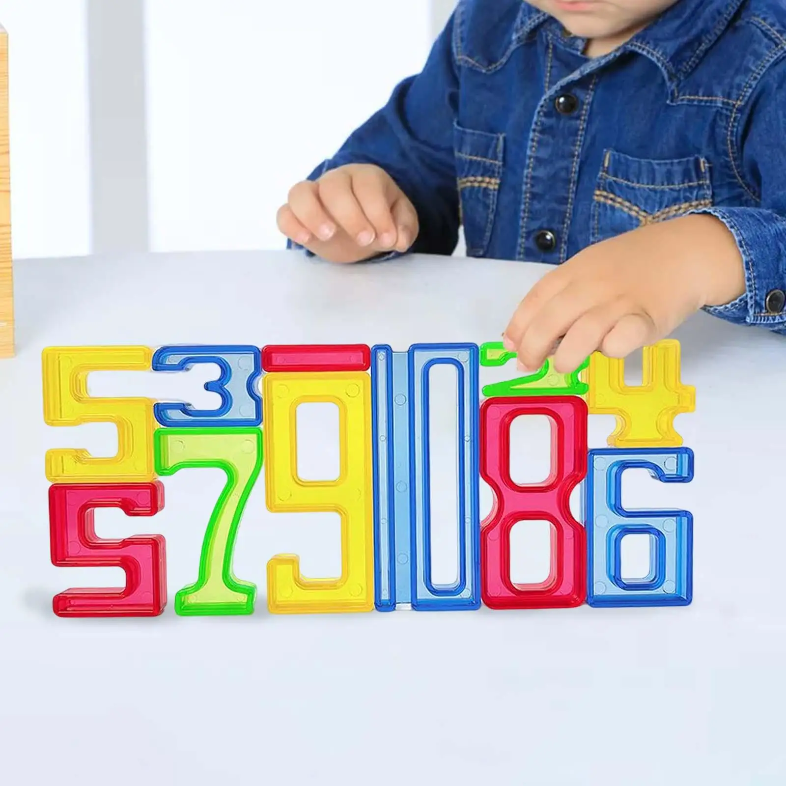 Number Building Blocks Math Digital Toys Manipulatives Memory math for Games