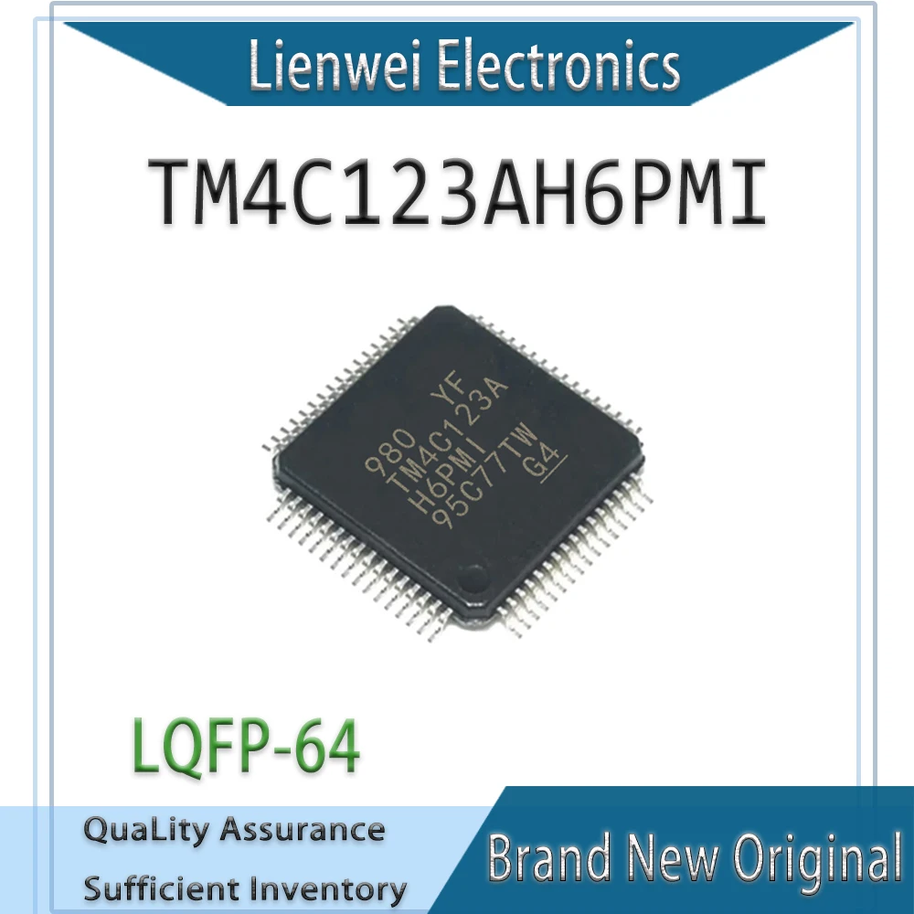 

100% New TM4C123A TM4C123AH6PMI IC MCU Chipset LQFP-64