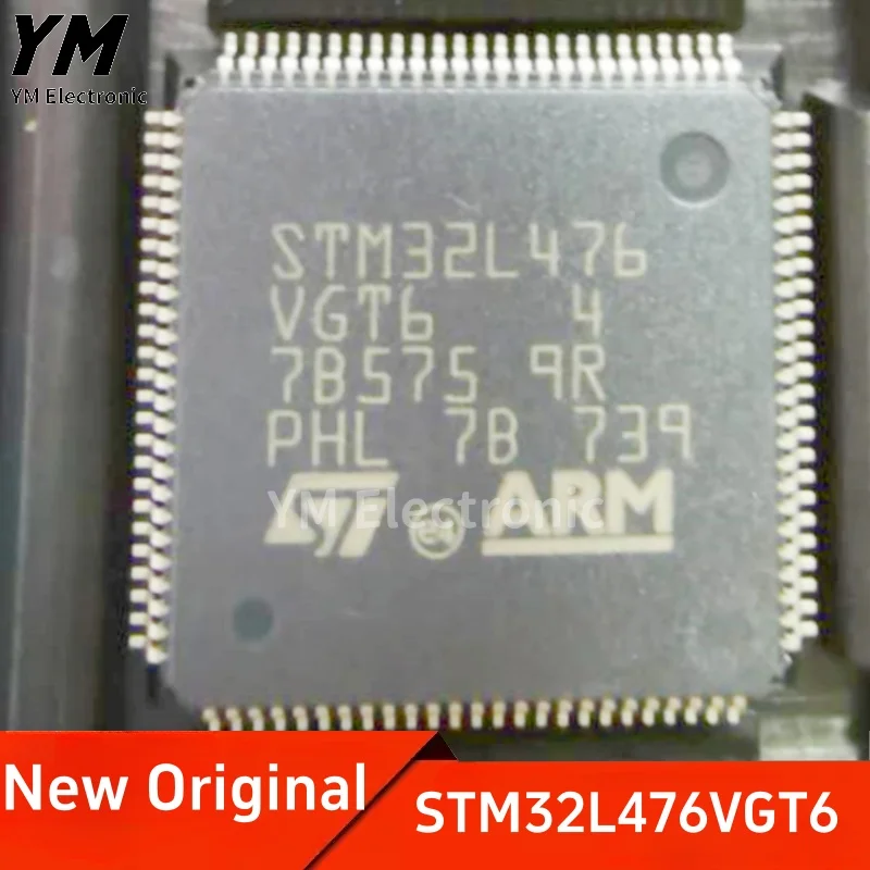 

New Original STM32L476VGT6 LQFP-100 ARM Cortex-M4 32-bit Microcontroller MCU