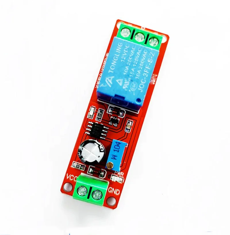 1PCS 12V Time Delay Relay Module NE555 Time Relay Shield Timing Relay Timer Control Switch Car Start Delay Switch Board