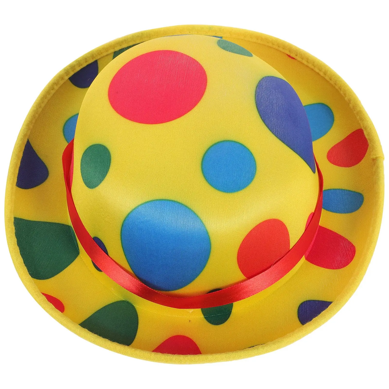 

Clown Costume Sun Hat Kids Top Inflatable Vintage Hats Cosplay for Party Prom Miss