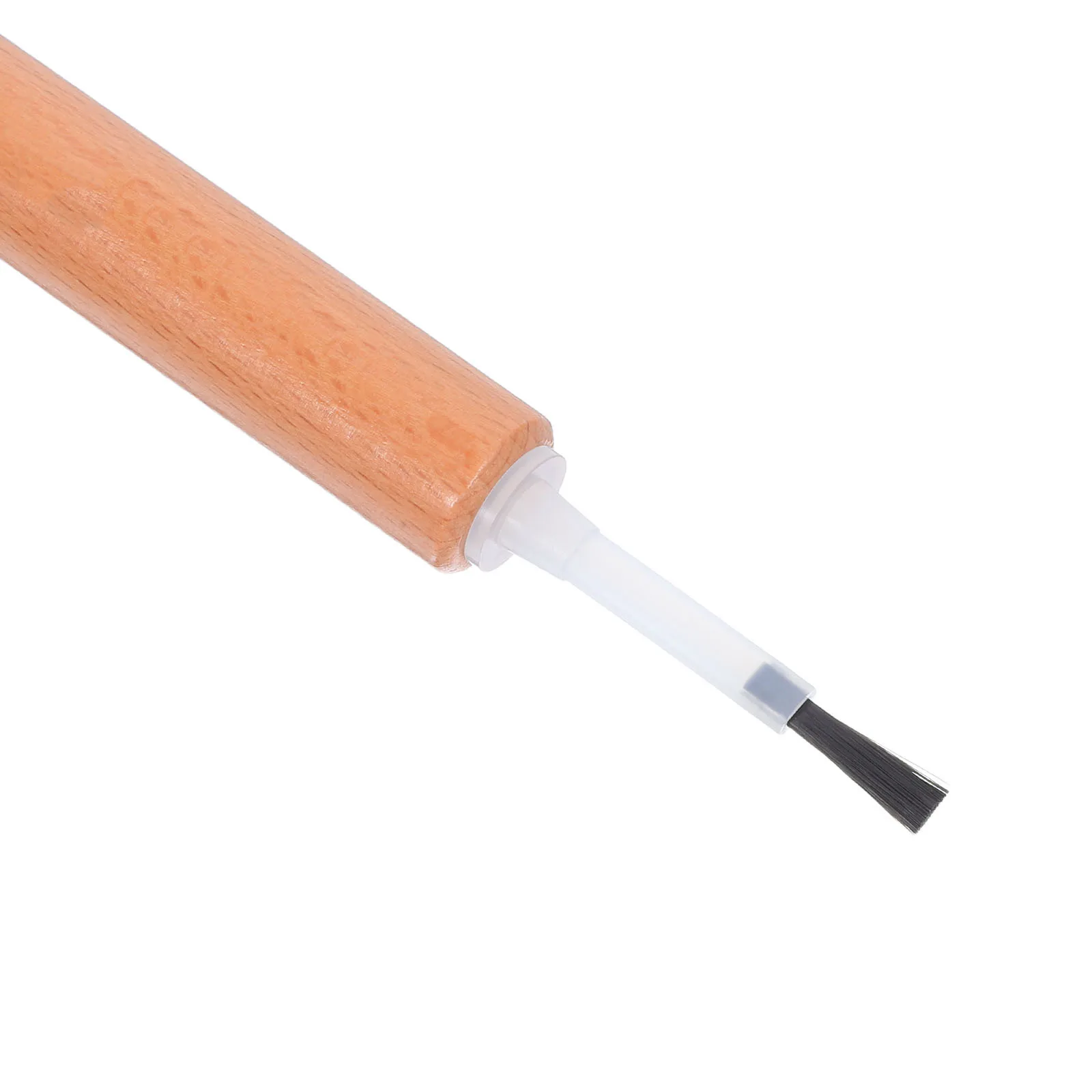 1 conjunto de escova de arte do prego cabeças substituíveis aperto confortável para iniciantes profissionais detalhe escova de unhas acessórios ferramentas