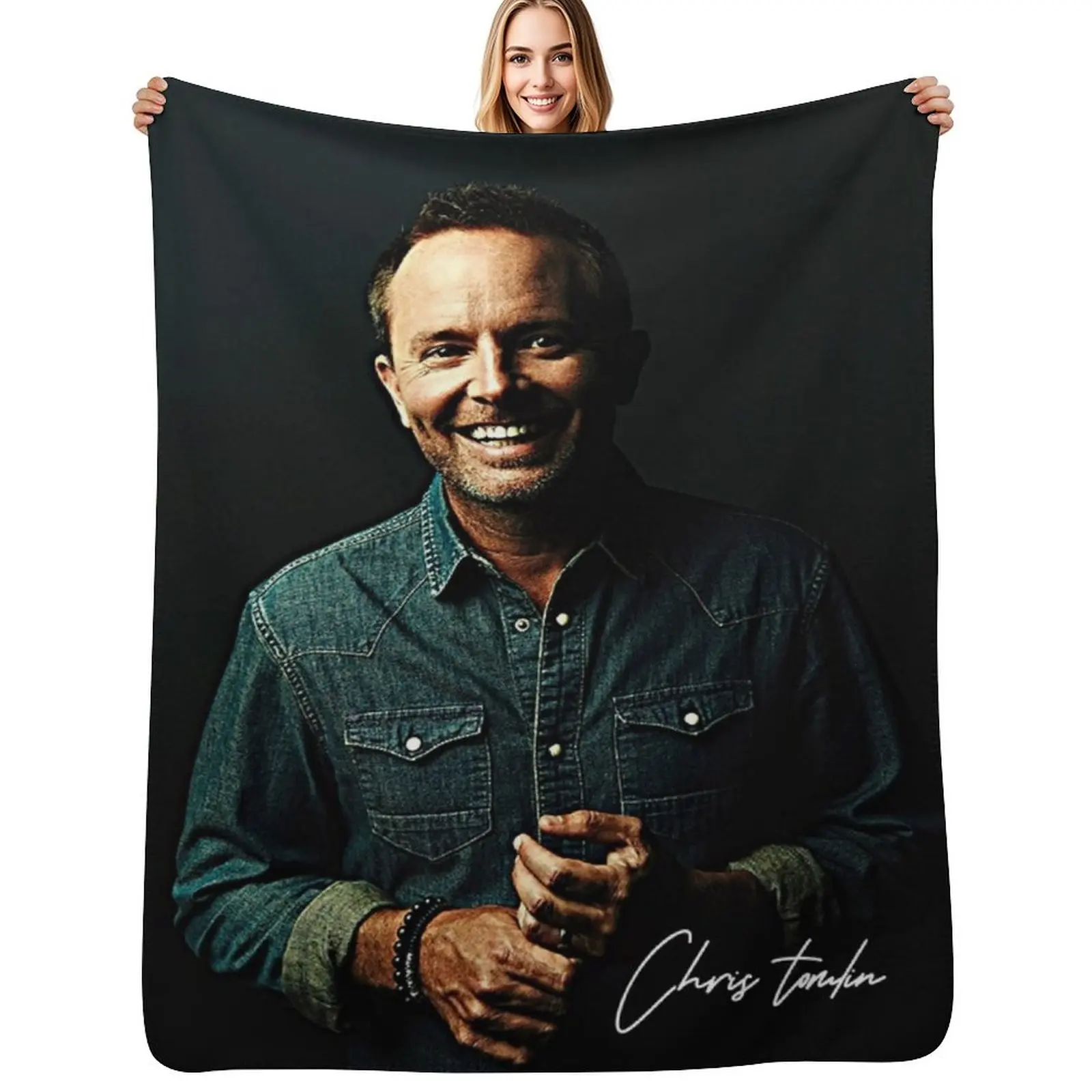 

chris tomlin Throw Blanket Spring Fall Cozy Throw Blanket for Couch