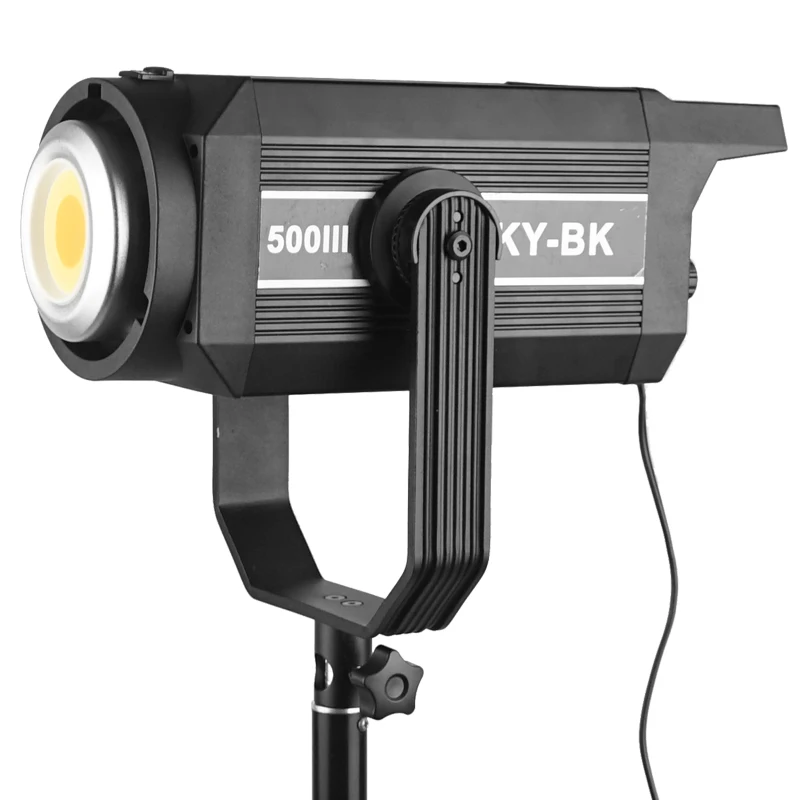 300W LED Video Light Continuous Output With Bowens Mount U-Type Bracket Studio Photography Light
