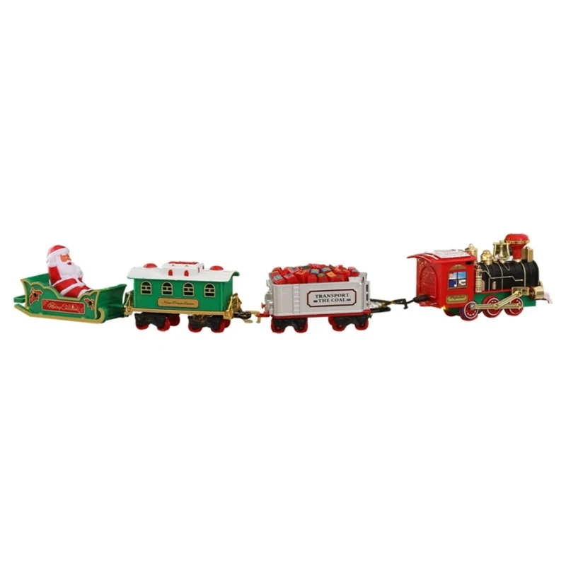 

Christmas Electric Train Toy Christmas Tree Scene Decor Hanging Ornament