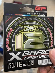JAPAN PE X12 X8 UPGRADE 100M-500M Sinking Type Braided Fishing Line 14LB-80LB High Stength PE Line for Bass Carp Fishing Reel
